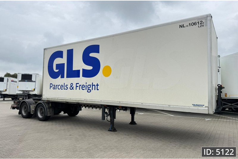 Semirremolque caja cerrada DRACO TSN 230 / LZV Slider / 5 pieces