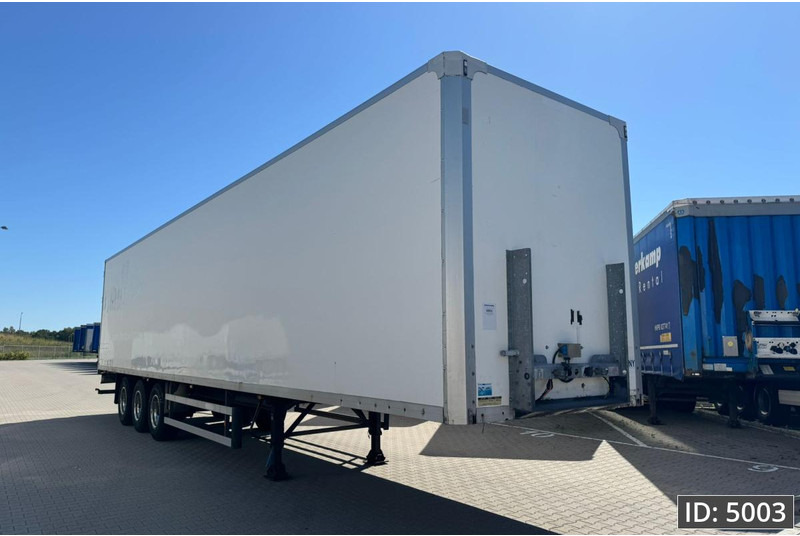 Semirremolque caja cerrada Groenewegen DRO-14-27 / BPW Drum