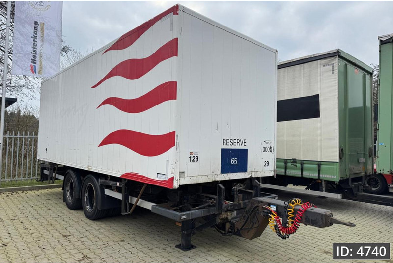 Semirremolque caja cerrada Jumbo TM 200 CE