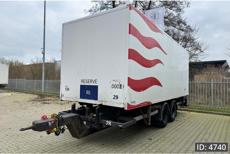 Semirremolque caja cerrada Jumbo TM 200 CE