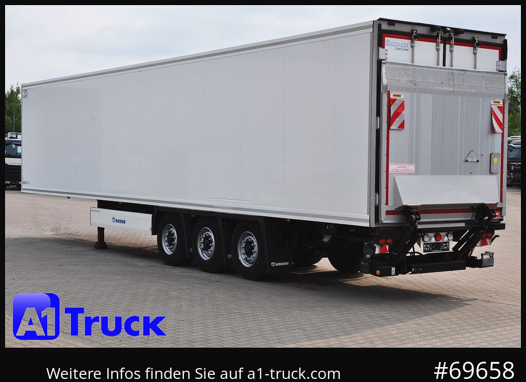 Semirremolque caja cerrada KRONE SDK 27, ISo Koffer, LBW Lift 160 tkm