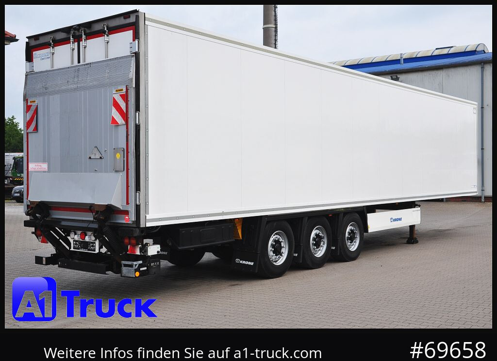 Semirremolque caja cerrada KRONE SDK 27, ISo Koffer, LBW Lift 160 tkm