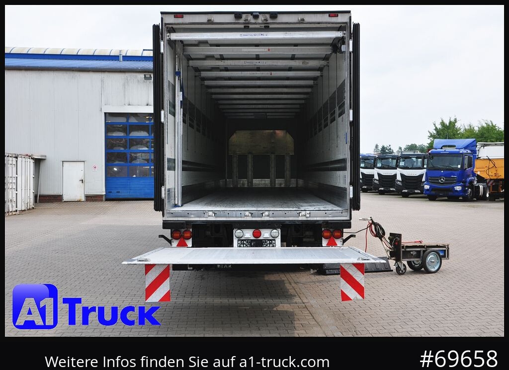 Semirremolque caja cerrada KRONE SDK 27, ISo Koffer, LBW Lift 160 tkm