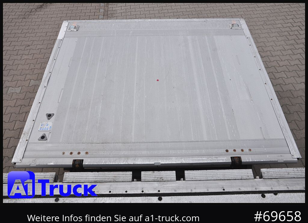 Semirremolque caja cerrada KRONE SDK 27, ISo Koffer, LBW Lift 160 tkm