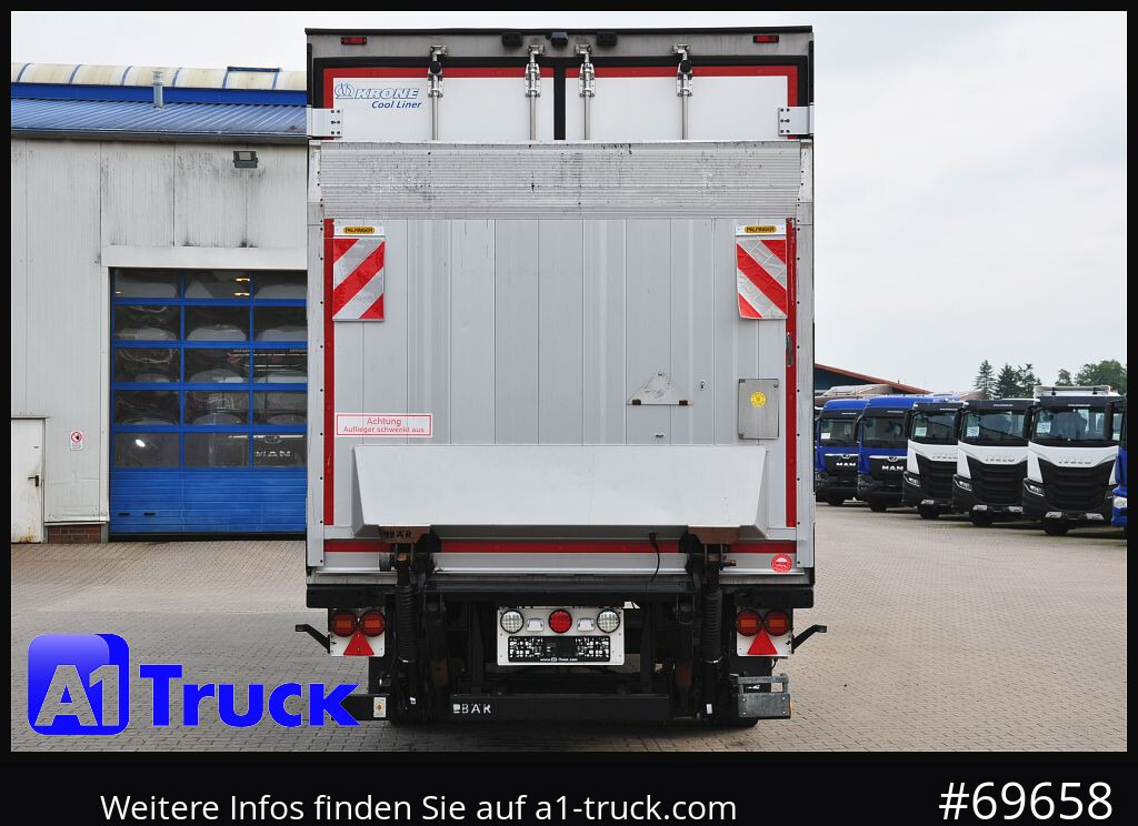 Semirremolque caja cerrada KRONE SDK 27, ISo Koffer, LBW Lift 160 tkm