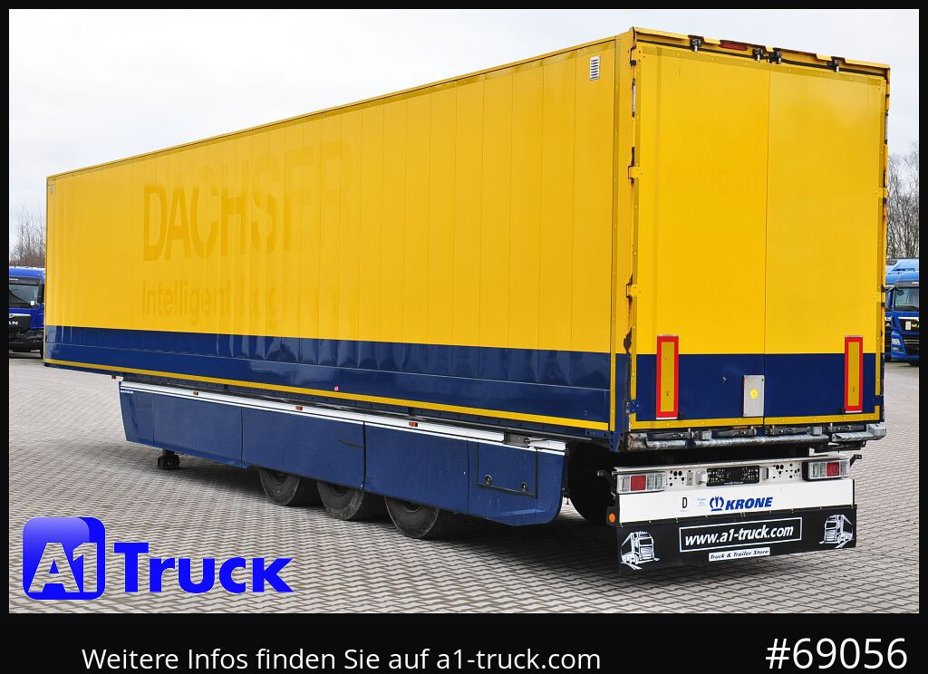 Semirremolque caja cerrada KRONE SDK 27, Textil, Doppelstock Safe Liner