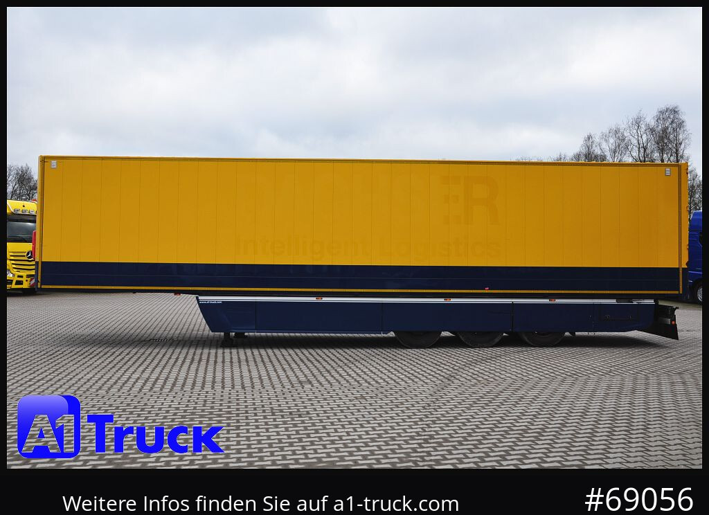 Semirremolque caja cerrada KRONE SDK 27, Textil, Doppelstock Safe Liner