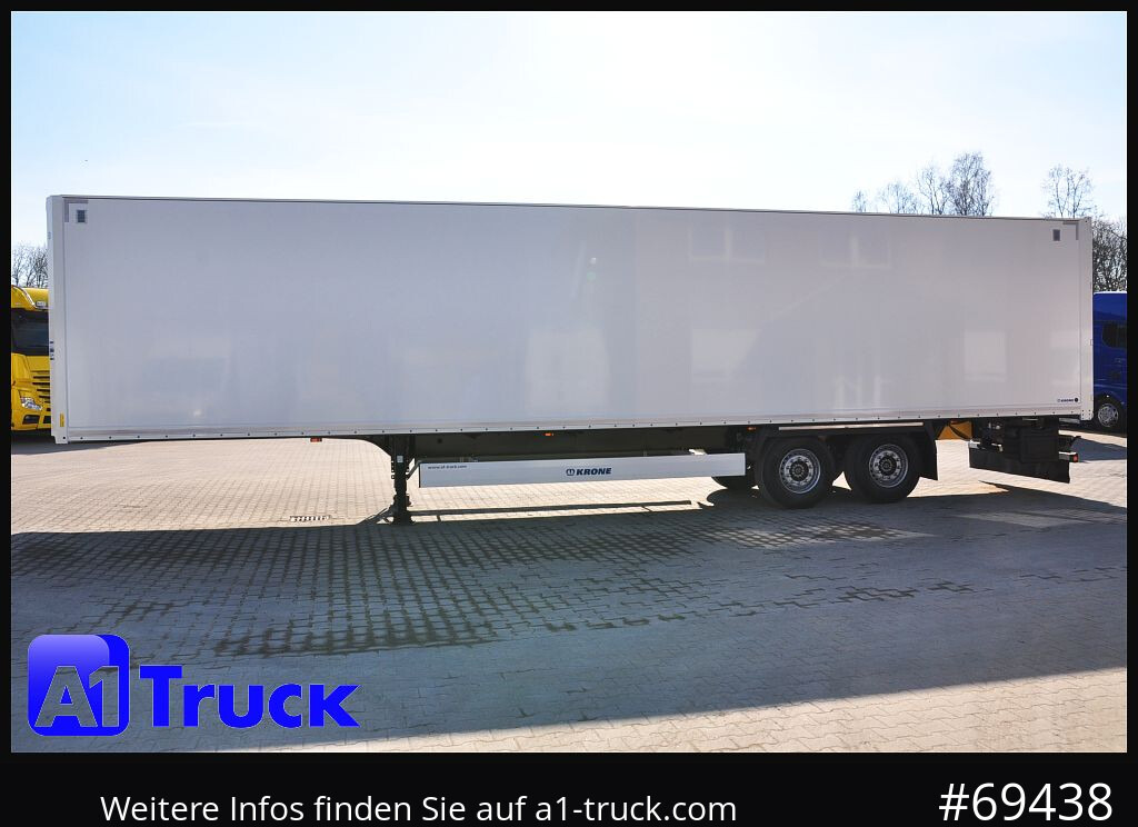 Semirremolque caja cerrada KRONE SZ 2 achs Koffer, Code XL, VDI 2700, SOFORT