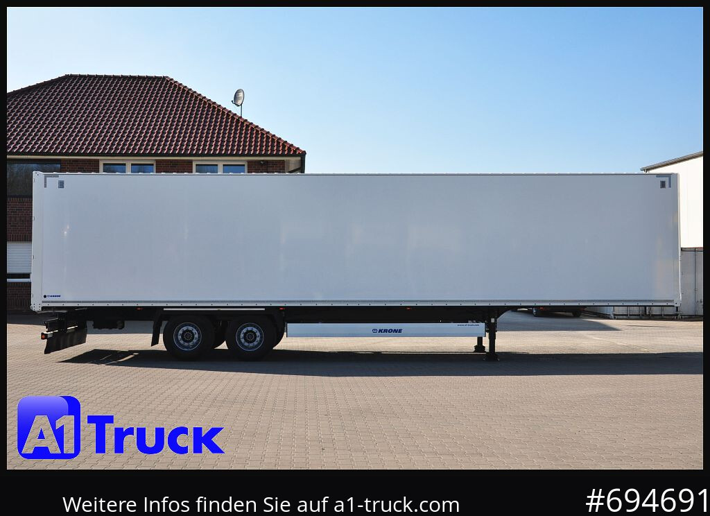 Semirremolque caja cerrada KRONE SZ 2 achs Koffer, Code XL, VDI 2700, SOFORT