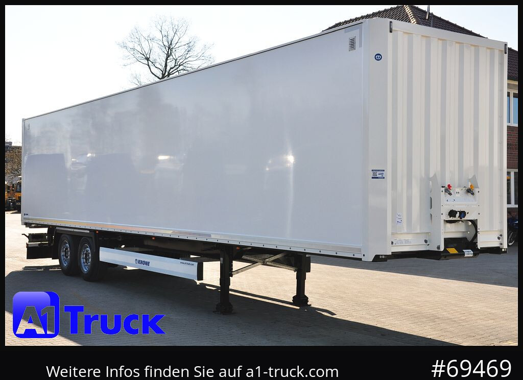 Semirremolque caja cerrada KRONE SZ 2 achs Koffer, Code XL, VDI 2700, SOFORT