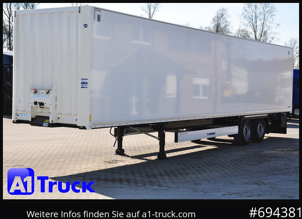 Semirremolque caja cerrada KRONE SZ 2 achs Koffer, Code XL, VDI 2700, SOFORT