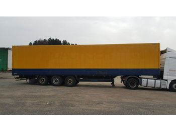 Semirremolque caja cerrada Krone SDK 27, Kleiderkoffer-Textil-Doppelstock
