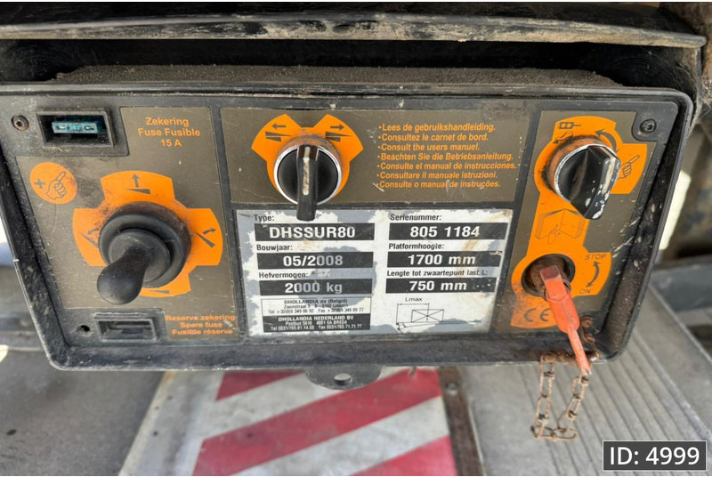 Semirremolque caja cerrada Krone SD / Disk brakes