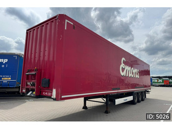 Semirremolque caja cerrada Krone SD / Disk brakes / Double stock