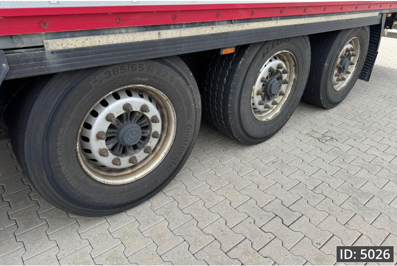 Semirremolque caja cerrada Krone SD / Disk brakes / Double stock