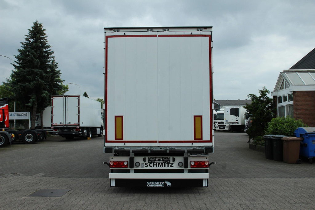 Semirremolque caja cerrada SCHMITZ Koffer    DS  Liftachse  4x Pal.-Kasten  NEU !