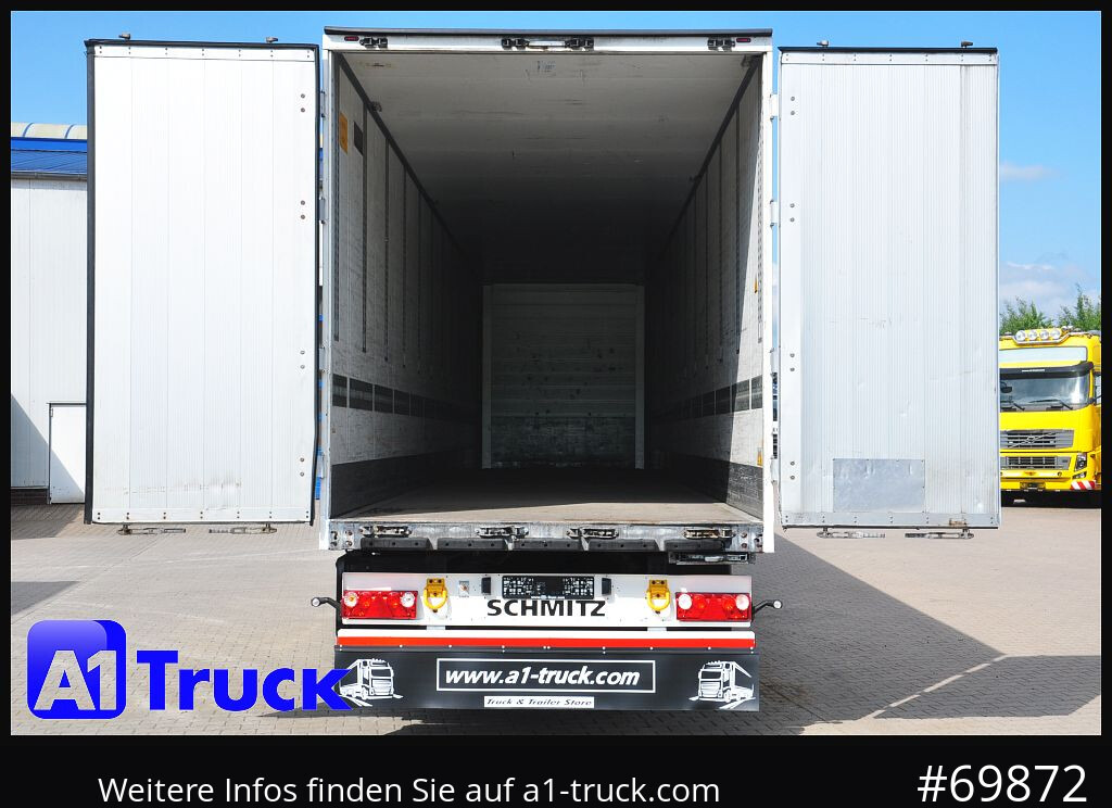 Semirremolque caja cerrada SCHMITZ Koffer, Trockenfracht, 117.500km, 1 Vorbesitzer