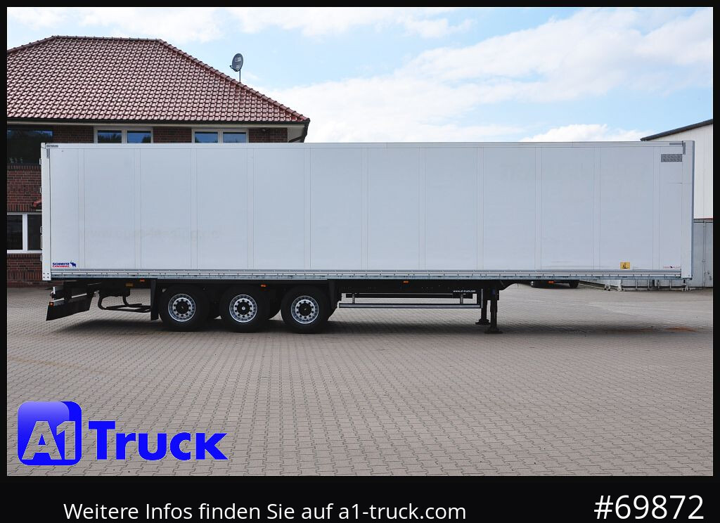Semirremolque caja cerrada SCHMITZ Koffer, Trockenfracht, 117.500km, 1 Vorbesitzer