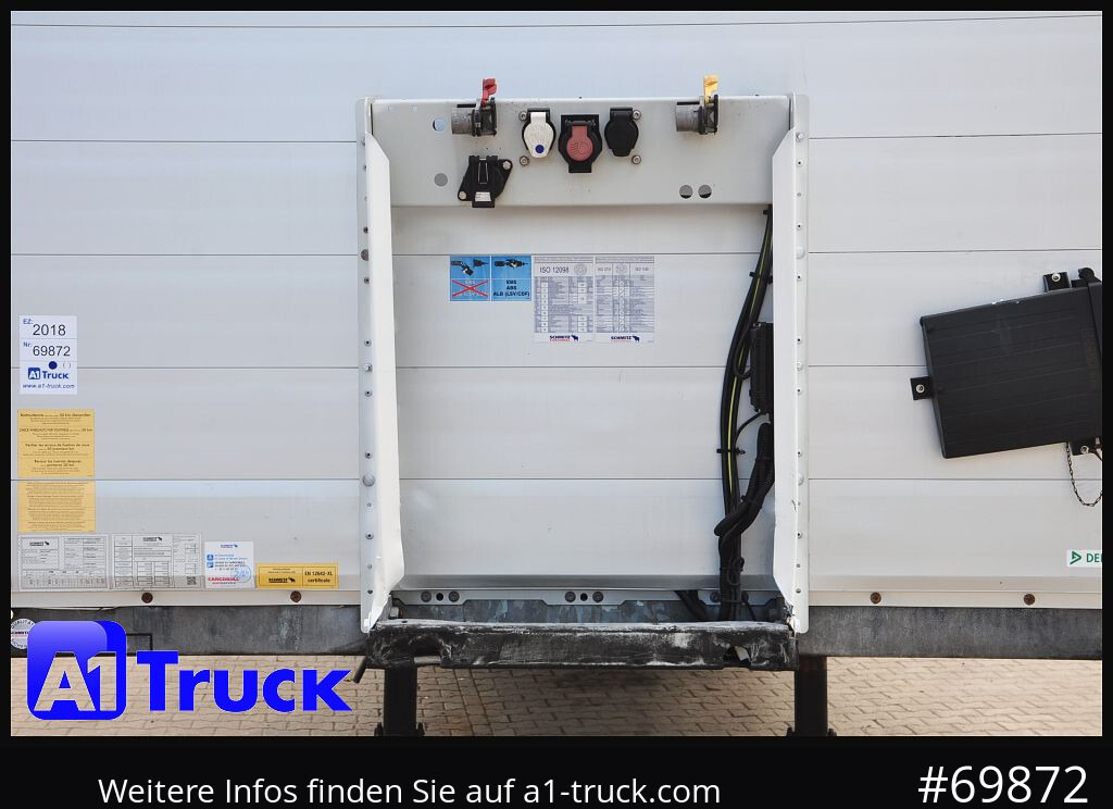 Semirremolque caja cerrada SCHMITZ Koffer, Trockenfracht, 117.500km, 1 Vorbesitzer