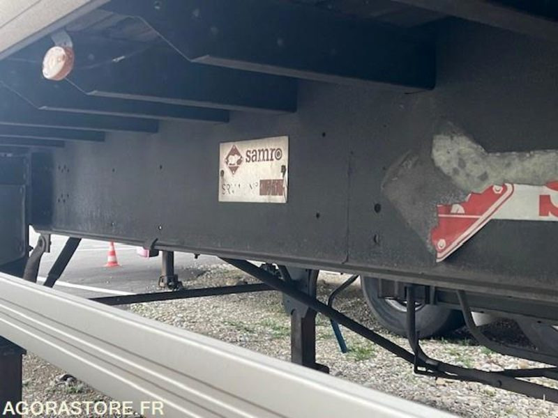 Semirremolque caja cerrada SEMI REMORQUE SAMRO - FOURGON - 2008