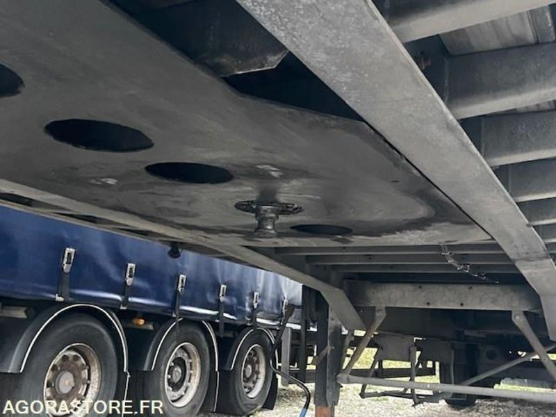 Semirremolque caja cerrada SEMI REMORQUE SAMRO - FOURGON - 2008