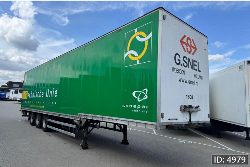 Semirremolque caja cerrada Talson F1227 / Confection