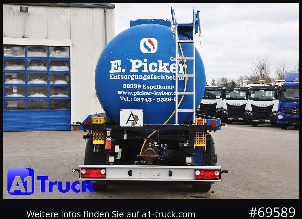 Semirremolque cisterna HENDRICKS,GOCH Stadler  32m³ Pumpe Gülle Sickerwasser