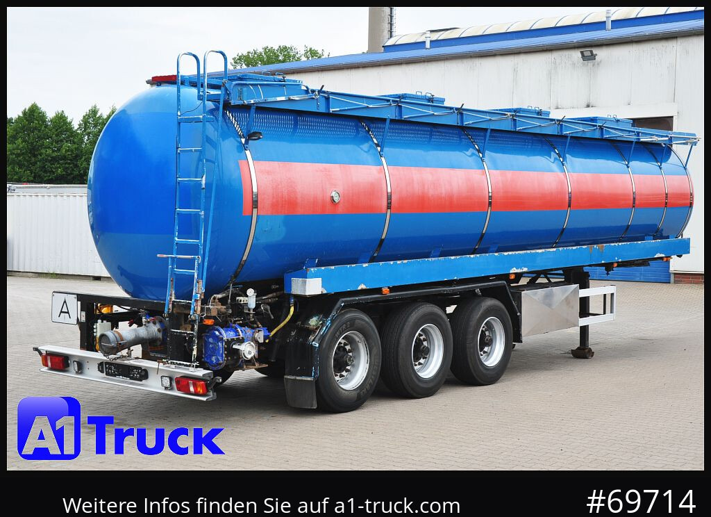 Semirremolque cisterna HENDRICKS,GOCH ca 32m³  Vogelsang Pumpe Gülle Sickerwasser