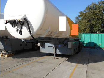 Hendricks Tankauflieger für Benzin/ Diesel  - Semirremolque cisterna