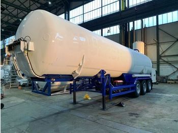 KLAESER GAS, Cryogenic, Oxygen, Argon, Nitrogen Gastank - semirremolque cisterna