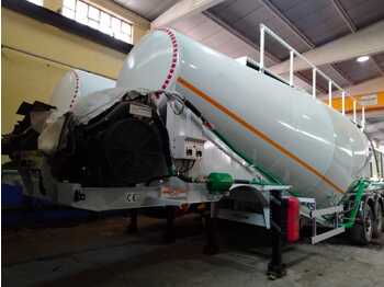 Semirremolque cisterna MS 34m³ Cement tanker