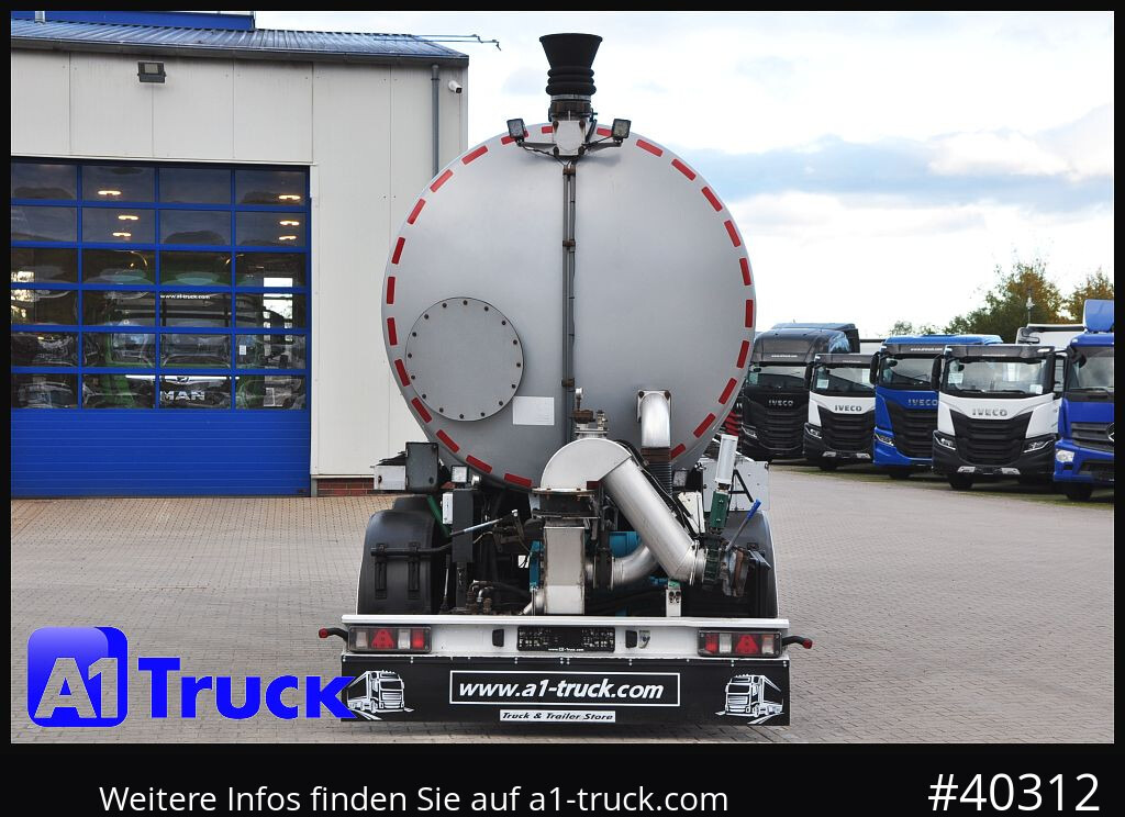 Semirremolque cisterna SCHWARTE JANSKY Kumm TA 30/3, 30m³, Gülle, Gärreste, Lenkachse