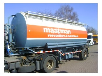 WELGRO welgro bulk 1 as tier vutter - Semirremolque cisterna