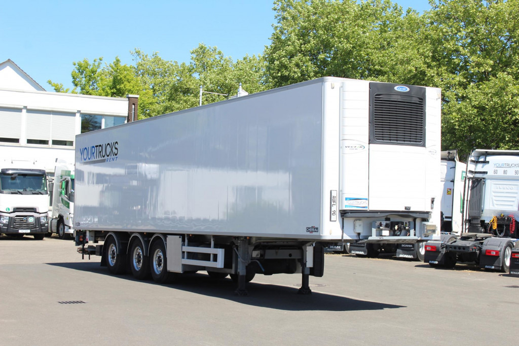 Semirremolque frigorífico Chereau CV 1950Mt.  Bi-Multi-Temp.  TW  LBW  Lenkachse