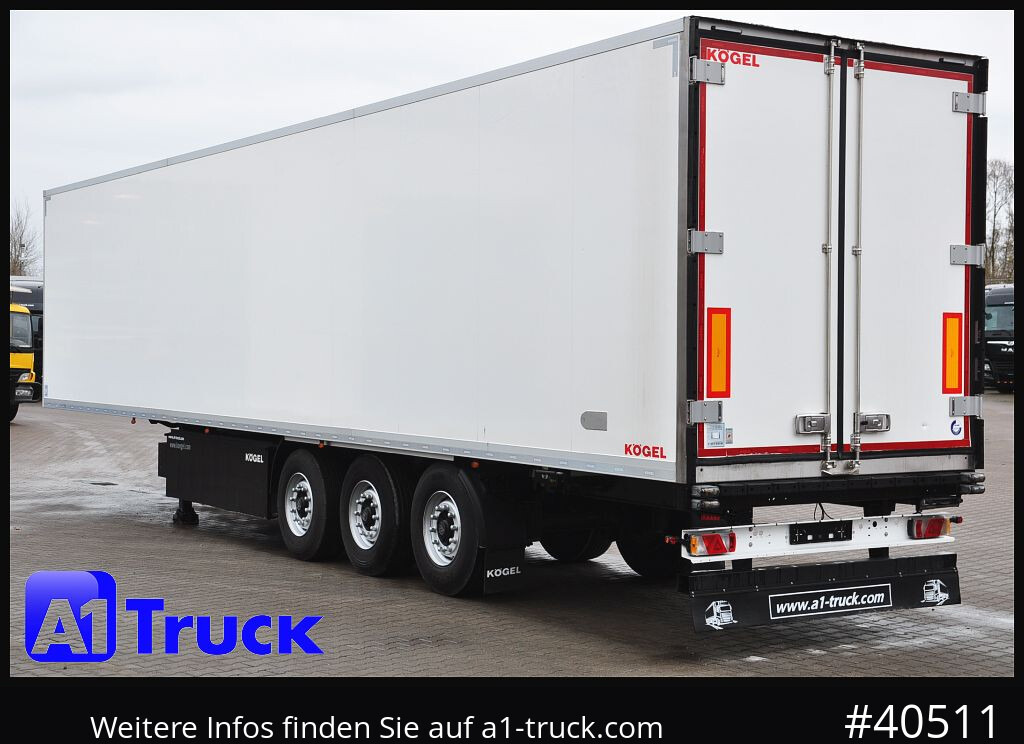 Semirremolque frigorífico KOEGEL SVA 24, ThermoKing A400, Doppelstock, Blumenbreite