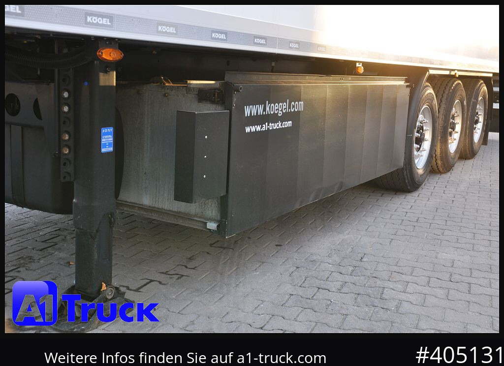 Semirremolque frigorífico KOEGEL ThermoKing A400, Doppelstock, Blumenbreit