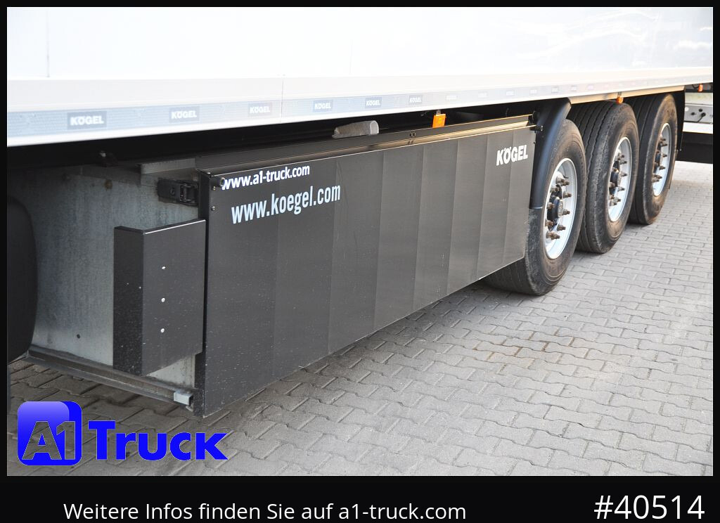 Semirremolque frigorífico KOEGEL ThermoKing A400, Doppelstock, Blumenbreit