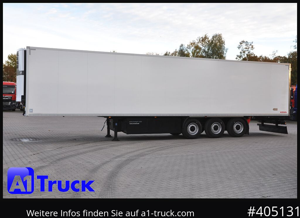 Semirremolque frigorífico KOEGEL ThermoKing A400, Doppelstock, Blumenbreit