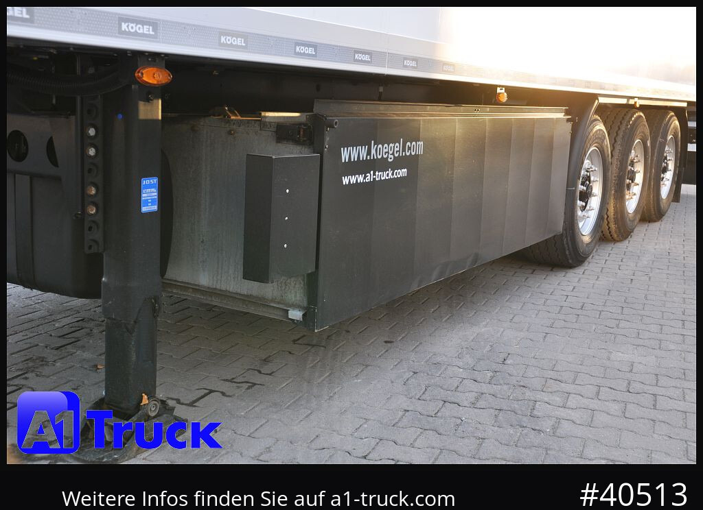 Semirremolque frigorífico KOEGEL ThermoKing A400, Doppelstock, Blumenbreit