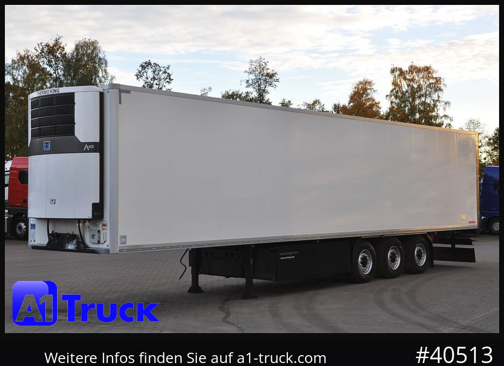 Semirremolque frigorífico KOEGEL ThermoKing A400, Doppelstock, Blumenbreit