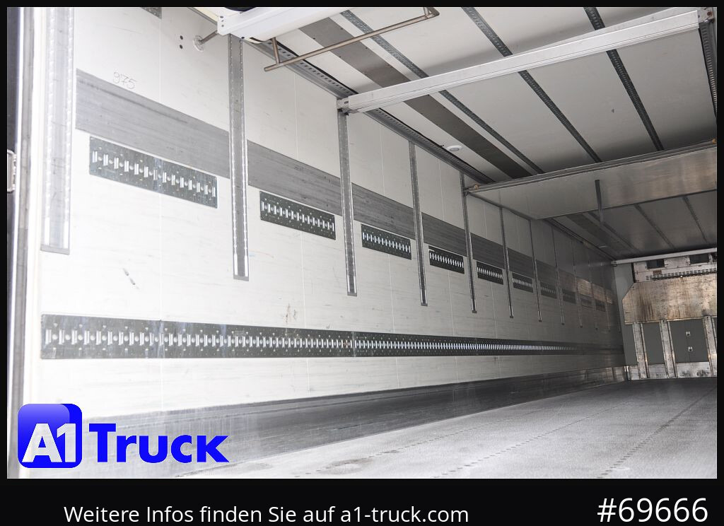 Semirremolque frigorífico KRONE SDR 27 Carrier 1950MT Multitemp, liftachse, Blumenbreit