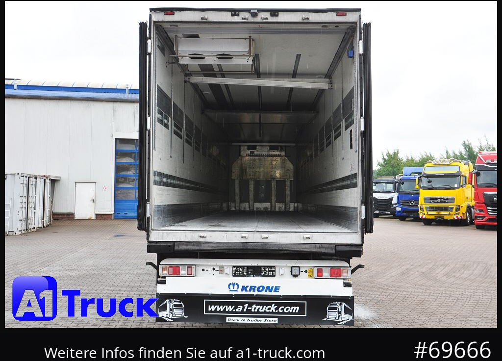 Semirremolque frigorífico KRONE SDR 27 Carrier 1950MT Multitemp, liftachse, Blumenbreit