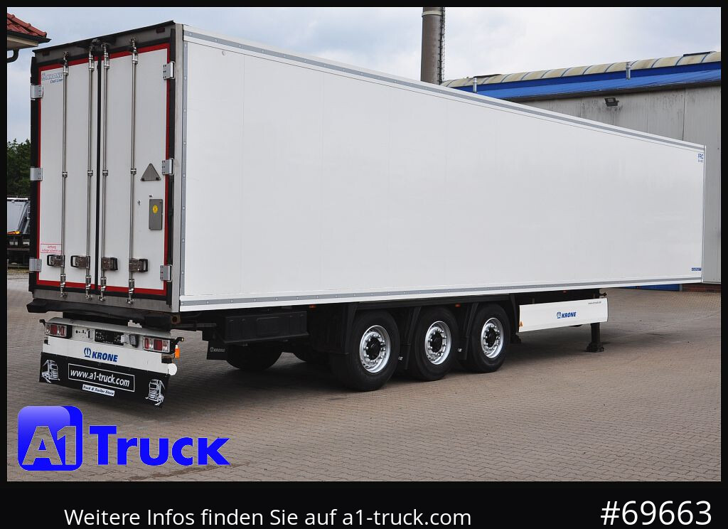 Semirremolque frigorífico KRONE SDR 27 Carrier 1950MT Multitemp, liftachse, Blumenbreit