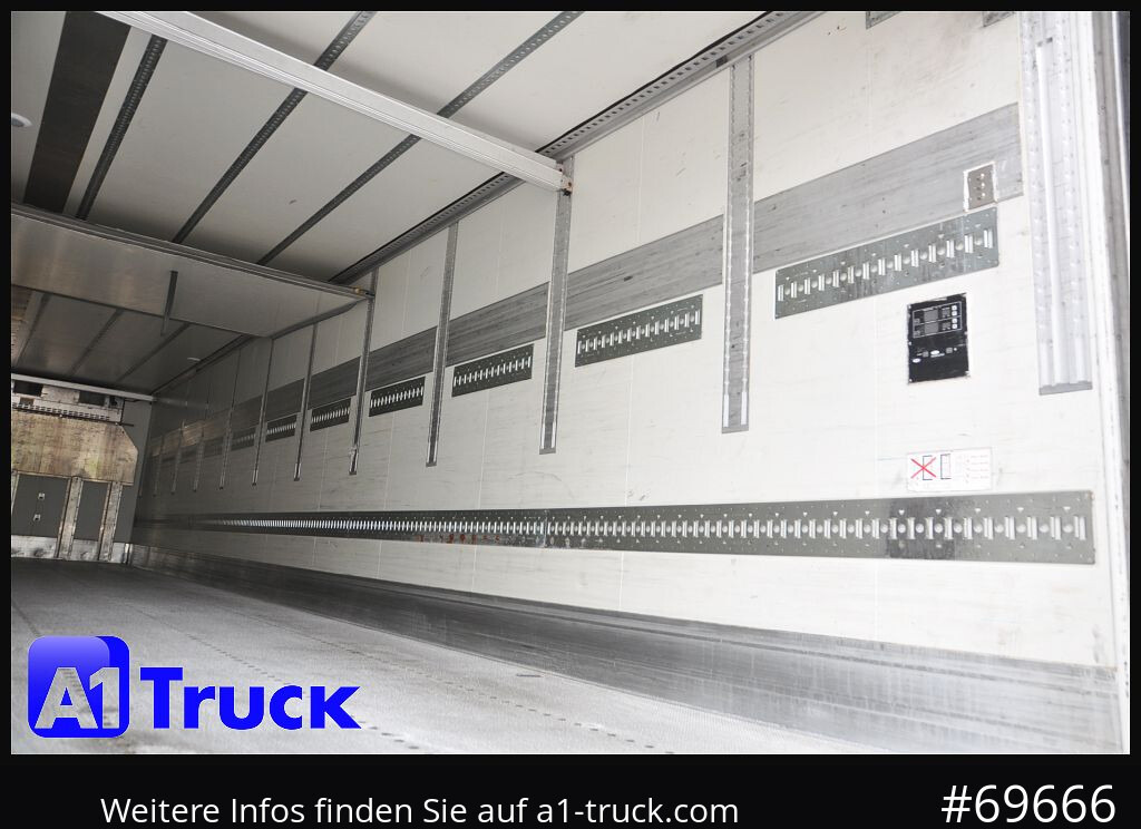 Semirremolque frigorífico KRONE SDR 27 Carrier 1950MT Multitemp, liftachse, Blumenbreit