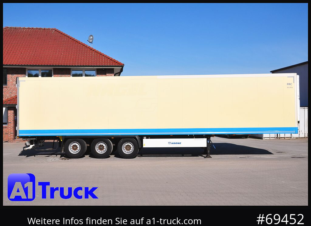 Semirremolque frigorífico KRONE SDR 27 Carrier 1950 Mt. Doppelstock Lift,