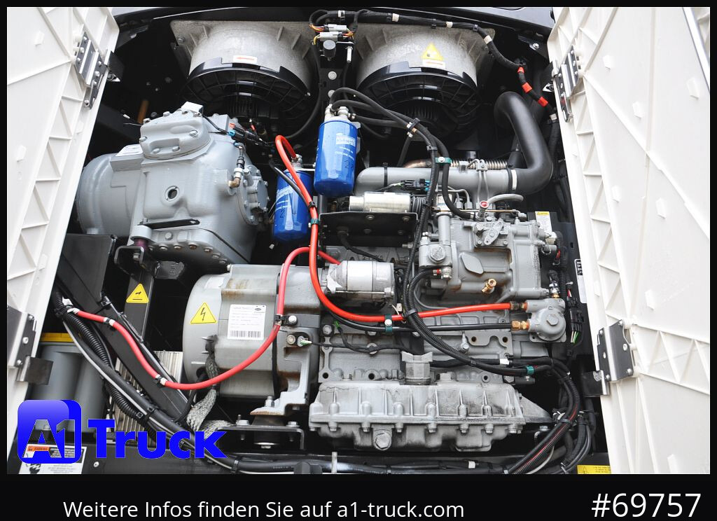Semirremolque frigorífico KRONE SDR 27 Carrier 1950 Mt., Lift, Multitemp.