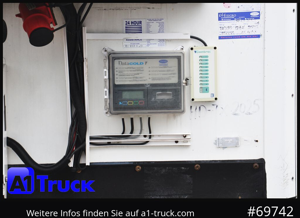 Semirremolque frigorífico KRONE SDR 27 Carrier 1950, Rolltor, 1 Vorbesitzer