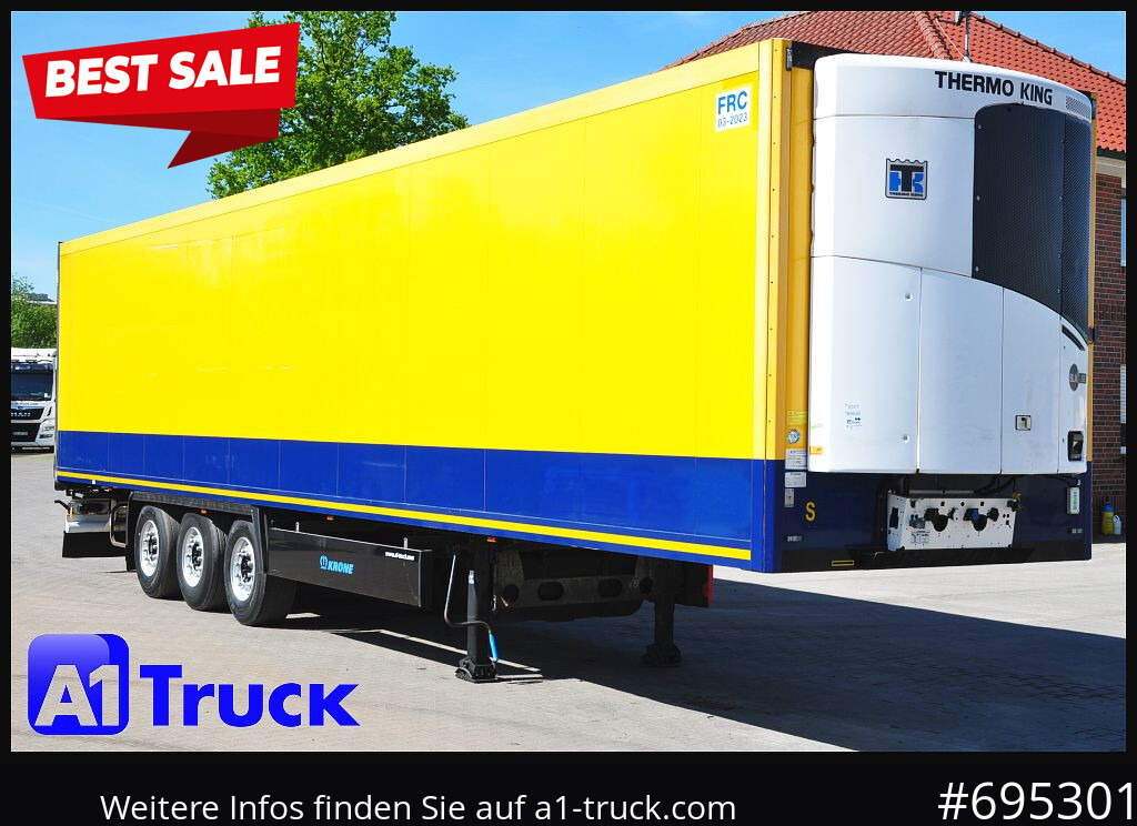 Semirremolque frigorífico KRONE SD, ThermoKing SLX i 300, Doppelstock,