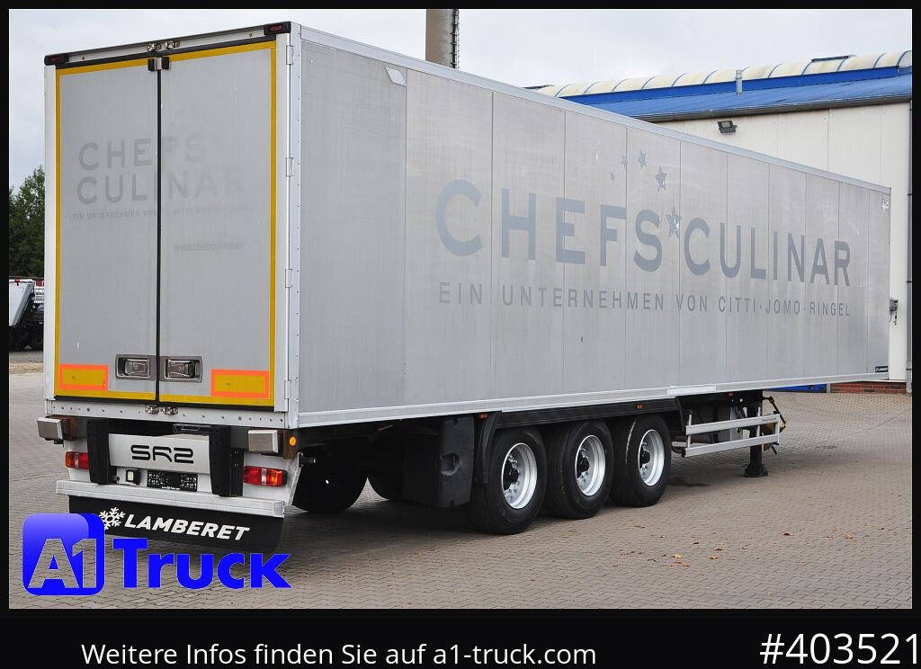 Semirremolque frigorífico LAMBERT LVFS3, Thermo King, Bitemp., Liftachse,