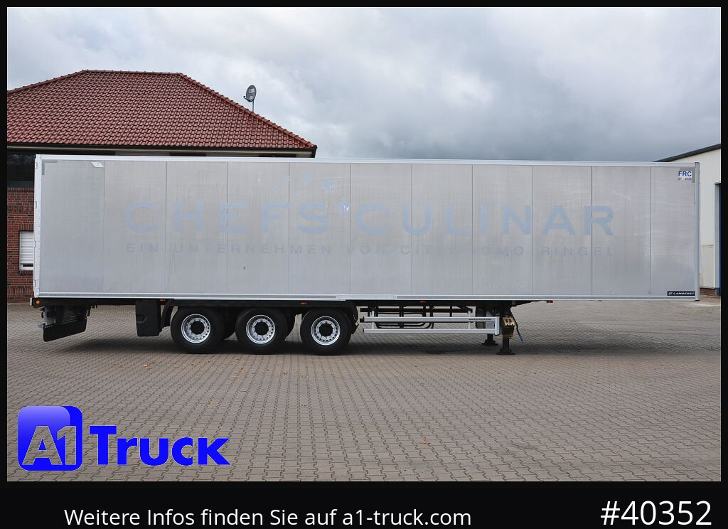 Semirremolque frigorífico LAMBERT LVFS3, Thermo King, Bitemp., Liftachse,